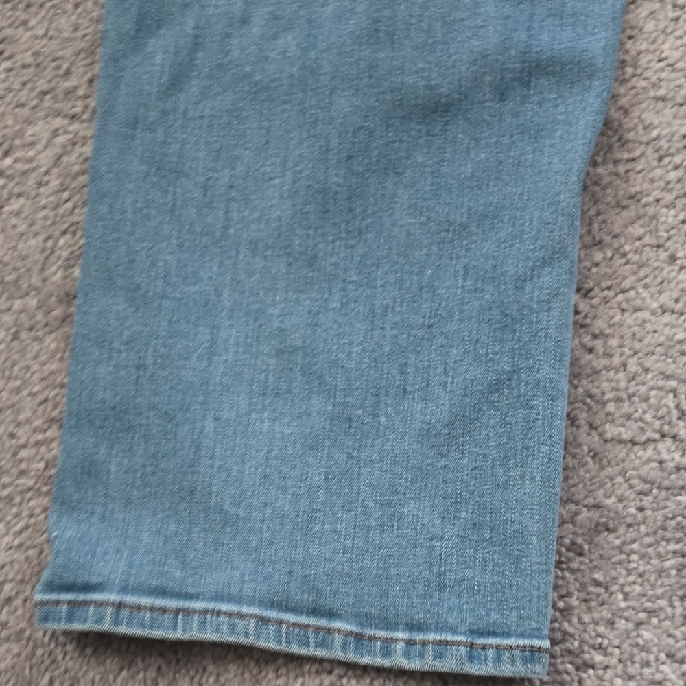 Talbots Women's Straight Leg Jeans in Light Blue, 18W - Picture 5 of 8
